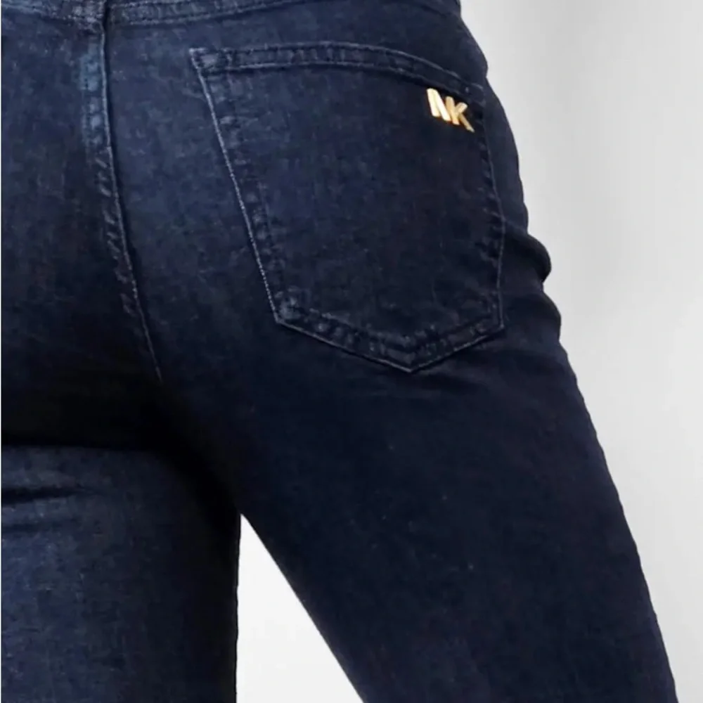 Michael Kors High Rise Skinny Jeans Dark Wash 6